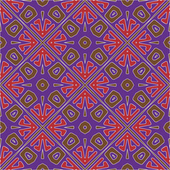 Seamless vector background with repeat pattern.Abstract ethnic rug ornamental seamless pattern.Perfect for fashion, textile design, cute themed fabric, on wall paper, wrapping paper and home decor.
