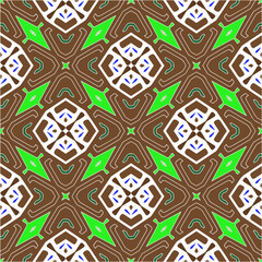 Seamless vector background with repeat pattern.Abstract ethnic rug ornamental seamless pattern.Perfect for fashion, textile design, cute themed fabric, on wall paper, wrapping paper and home decor.