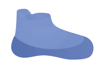  Blue baby shoe. vector illustration © marijaobradovic