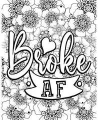 Holiday Quotes coloring page.