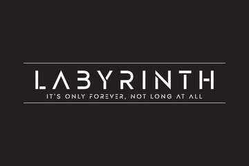 streetwear graphic design labyrinth print