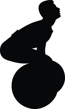 recommend clip art: deadlift barbell male athlete powerlifter