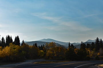 Colorado Mountain Landscape in Fall