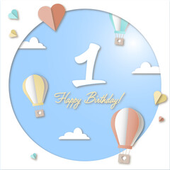 Happy Birthday 1 year