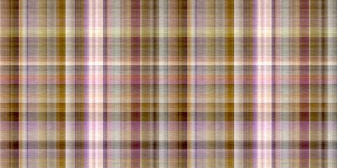 Tartan seamless border. Traditional gingham texture for natural trendy trim. 
