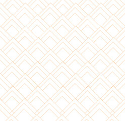 Fototapeta premium geometric vector pattern in gold color