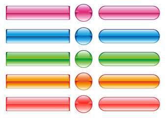 ライン・ボタン・バナー