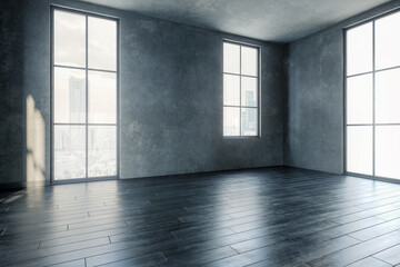 Open Penthouse Real Estate - 3D Visualization