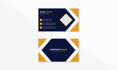 clean modern business card design.
name card design template , business card Vector illustration ready to print.