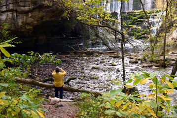 Capturing Mirror Lake Dam and Waterfall