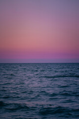 Obraz premium sunset over the sea Miami Beach Florida 