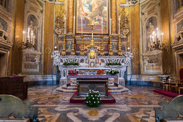 Naples. The church of San Ferdinando