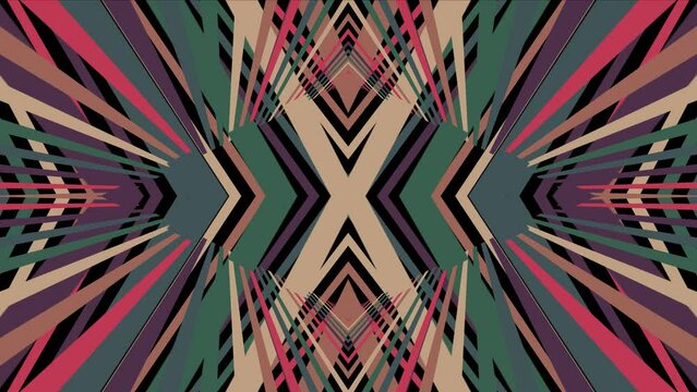 animation in 60s or 70s style retro vintage colors look background 