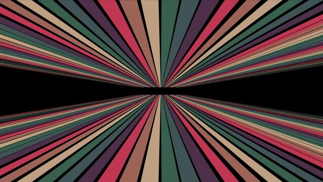 animation in 60s or 70s style retro vintage colors look background 