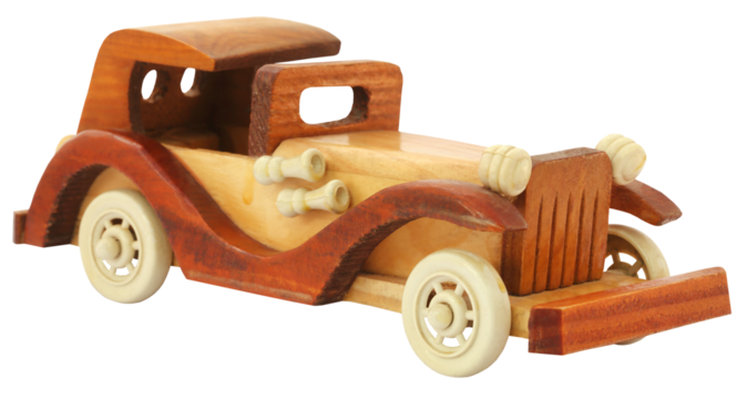 Old model car toy