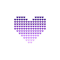 Heart icon. Love. Vector illustration.