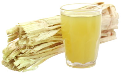 Sugarcane juice with bagasse