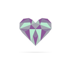 Heart icon. Love. Vector illustration.