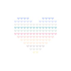 Heart icon. Love. Vector illustration.