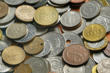 pile of coins
