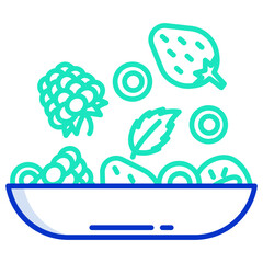Fototapeta premium Berries icon