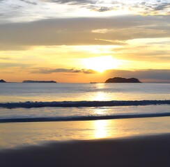 sunrise over the sea