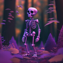 skull in 3d