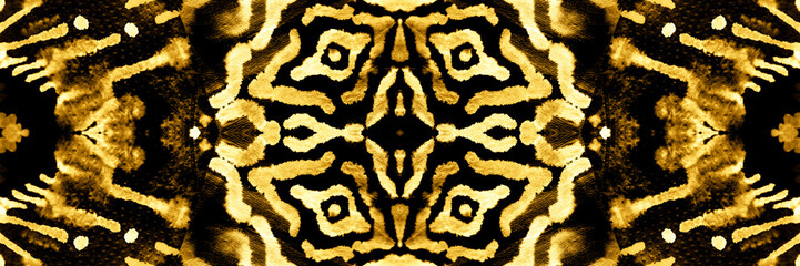 Bright Art Print Geometric. Modern Pattern Ikat.