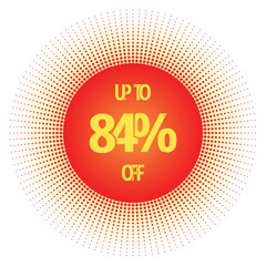 Up to 84 Percent off modern design template.