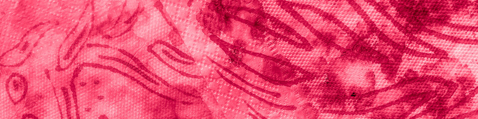 Pastel Dirty Delicate Dirty Art Shibori Print.