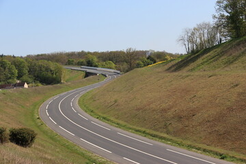 Route en lacets
