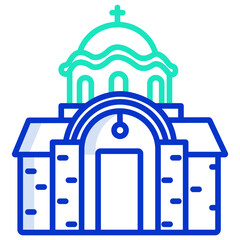 Naklejka premium Church icon