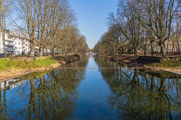 Fototapeta na wymiar Lindenthaler Kanal, Köln