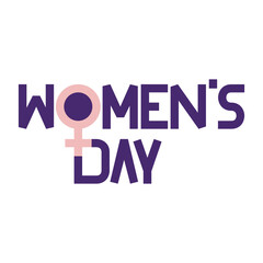 International Women's Day Typography Art