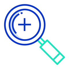 Fototapeta premium zoom in icon