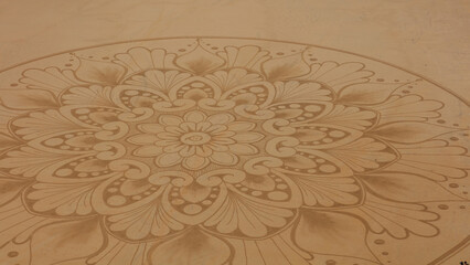 Mandala récord del mundo de Quirze Codina, Playa de Mataleñas, Santander, Cantabria, España