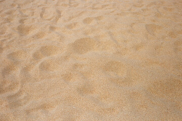 Beach sand texture for background.