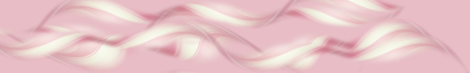 Smooth Pink Yellow Flowing Illustration Graphic Design 