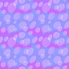 Cartoon festive balloons seamless birthday pattern for wrapping paper and kids clothes print and fabrics