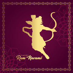 Happy Ram Navami festival of India.