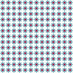 quadratische fläche gefüllt mit einer vielzahl von sternförmigen farbigen elementen