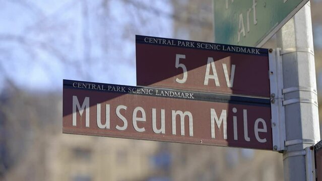 5th Avenue Museum Mile in New York - travel photography