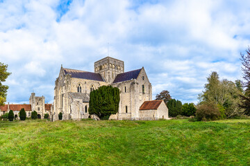 Fototapeta na wymiar Saint Faith's Parish Hall church in Winchester, Hampshire, England, UK