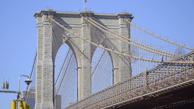Famous Brooklyn Bridge in New York - travel photography