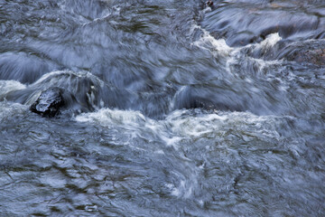 Stream cascading over rocks