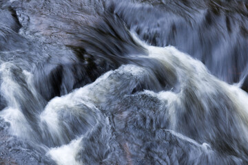 Stream cascading over rocks