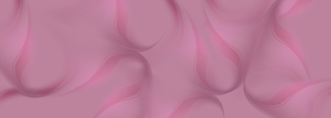 Abstract Pink Shapes Decorative Frame Illustration Vector Background