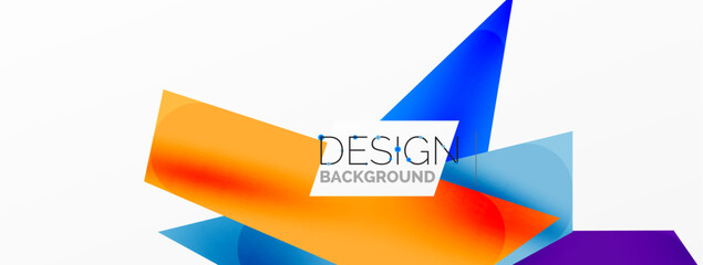 Background color abstract overlapping lines. Minimal composition vector illustration for wallpaper banner background or landing page