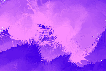 Vector colorful abstract geometric poster with gradient color 