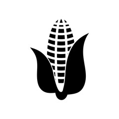 Corn Icon trendy style illustration on white background 